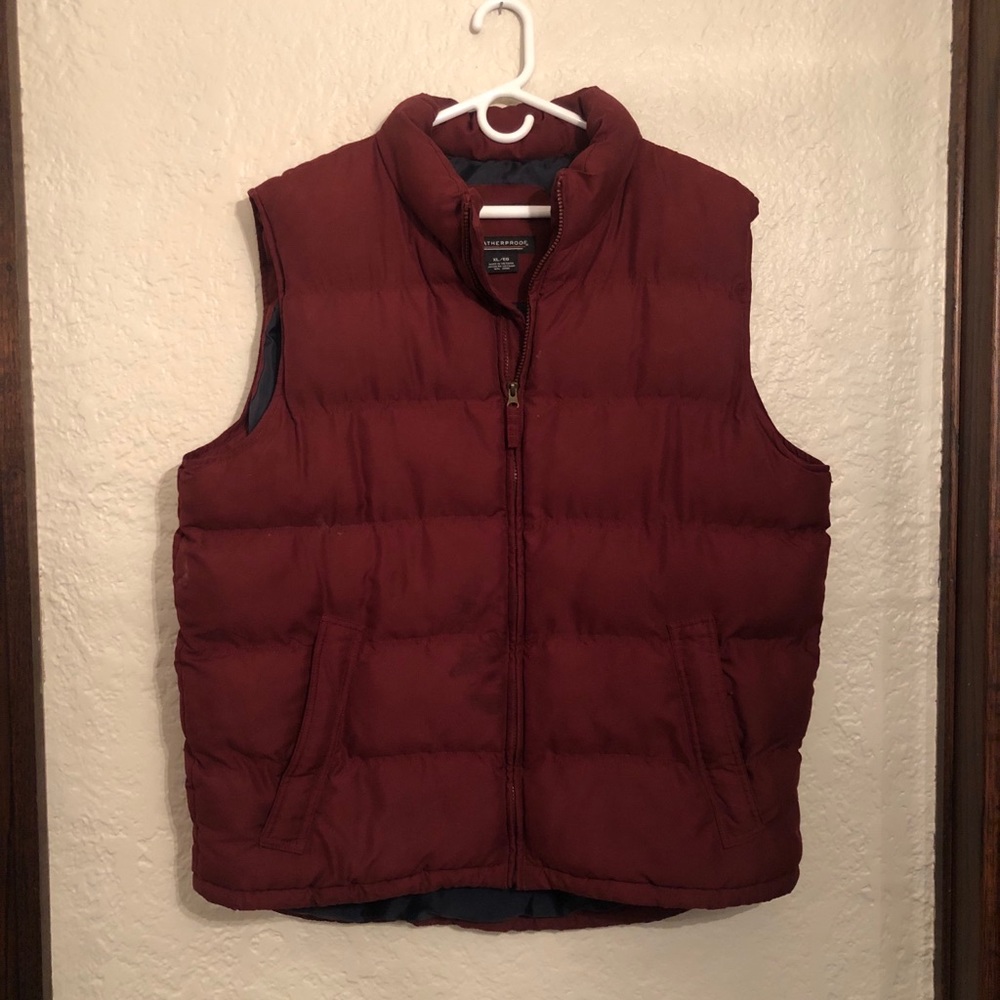 Rusty Red Colored Men’s Vest